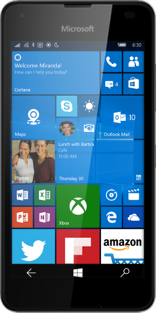 Téléphone Microsoft Lumia 550 noir