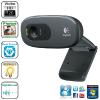 Webcam - Logitech - Résolution 3 MP - Microphone intégré